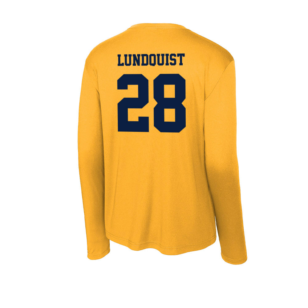 AU - NCAA Baseball : Jake Lundquist - Activewear Long Sleeve T-Shirt-1