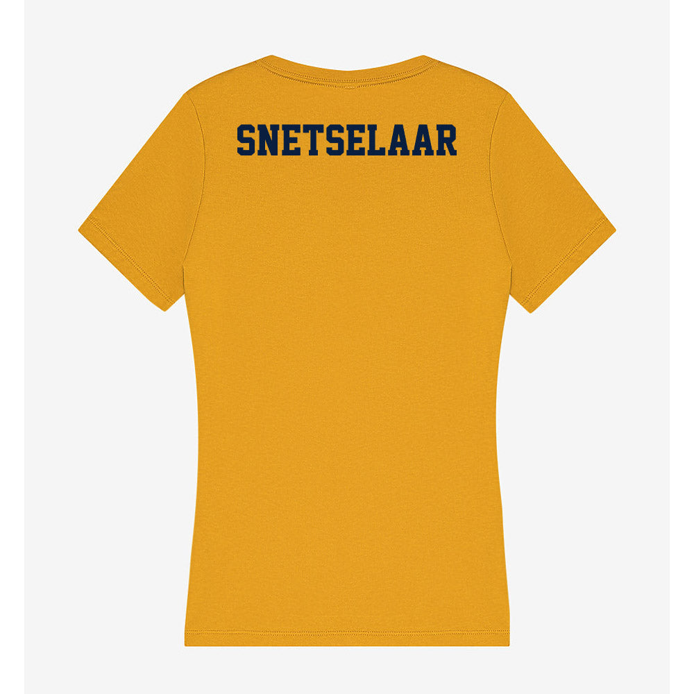 AU - NCAA Men's Swimming & Diving : Brady Snetselaar - Women's V-Neck T-Shirt-1