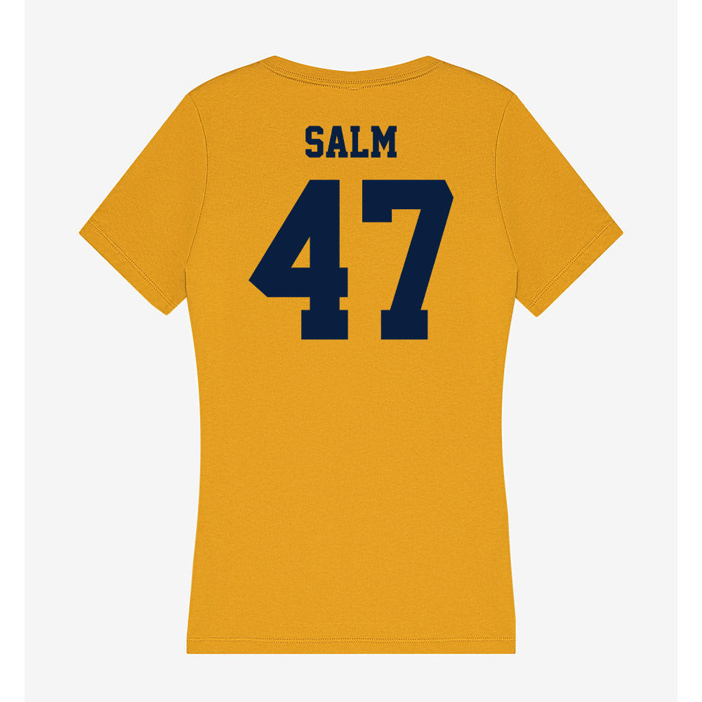 AU - NCAA Football : Brock Salm - Women's V-Neck T-Shirt-1