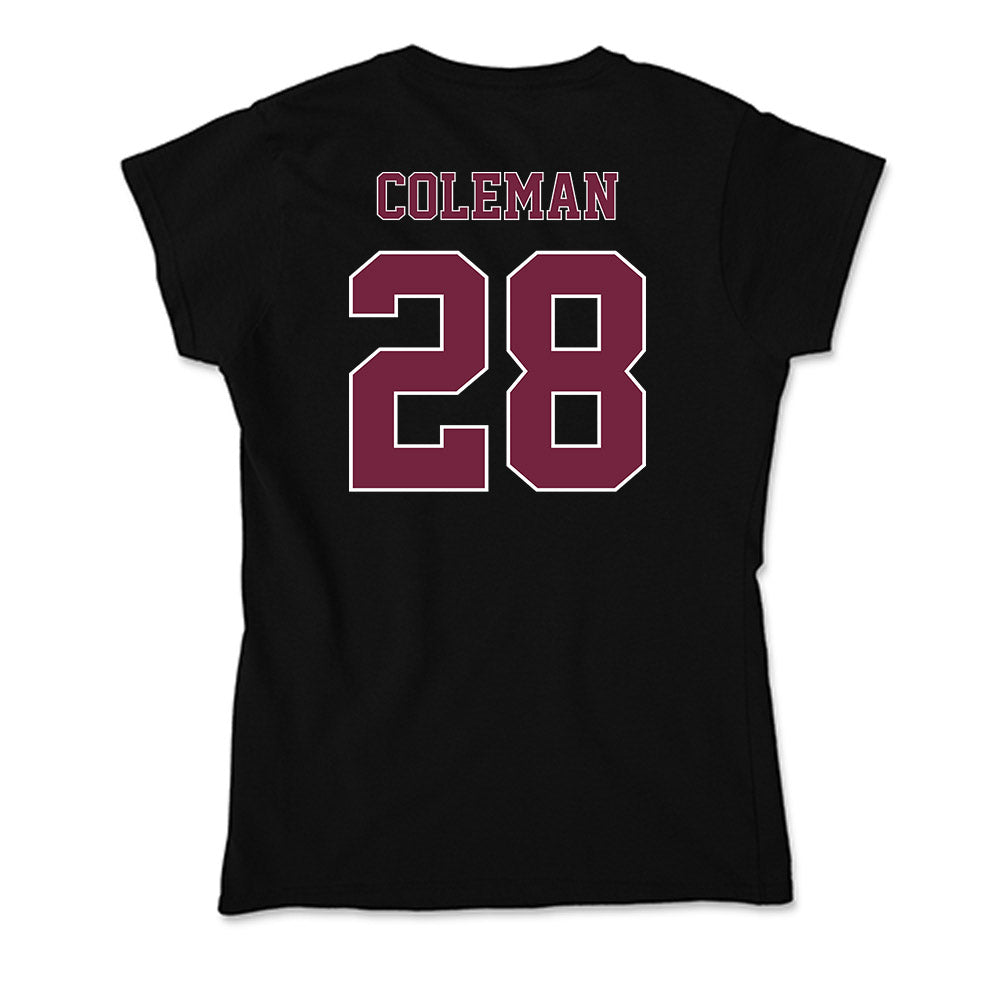 Fordham - NCAA Football : Malachi Coleman - Soft Style Women’s T-Shirt-1