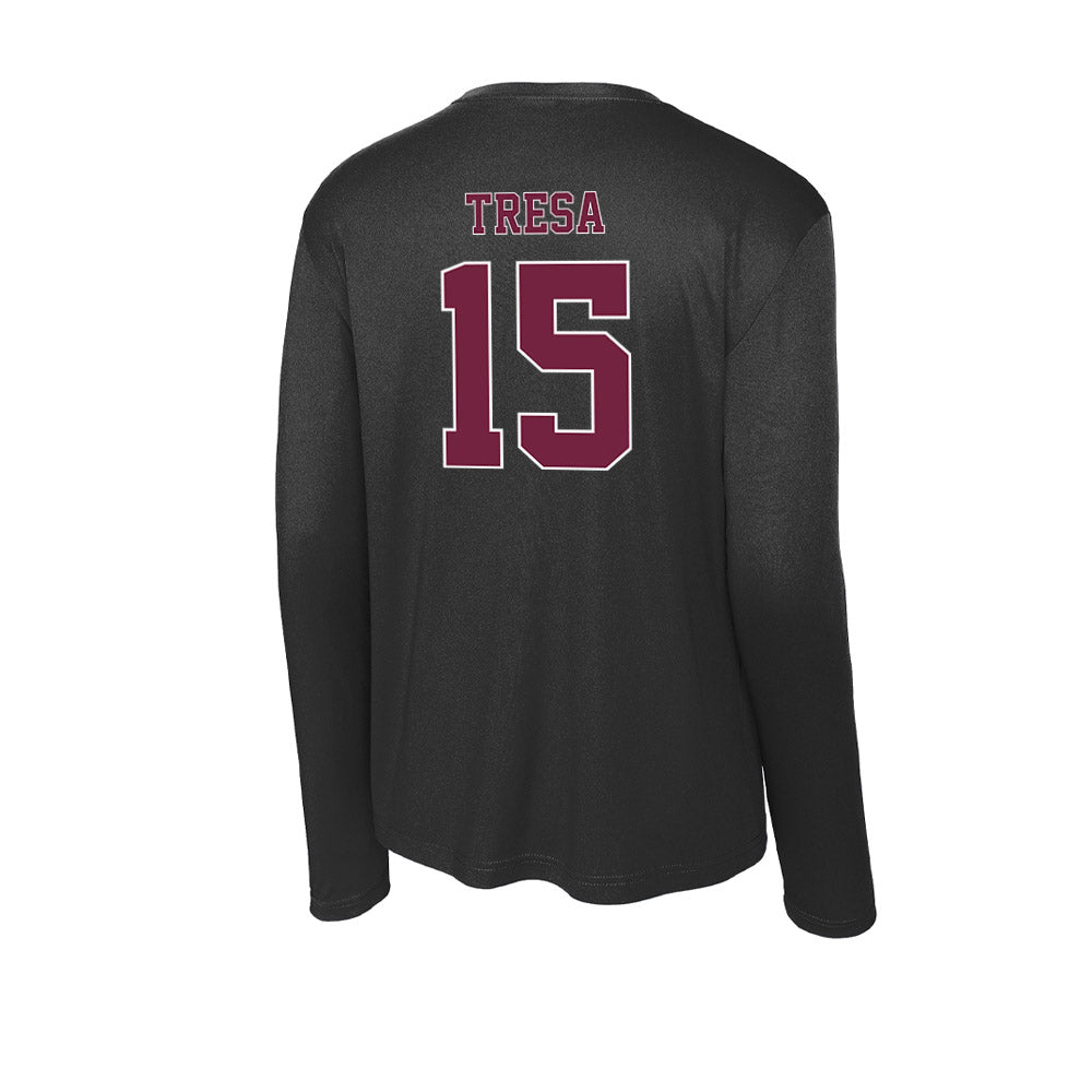 Fordham - NCAA Men's Water Polo : Diego Tresa - Activewear Long Sleeve T-Shirt-1