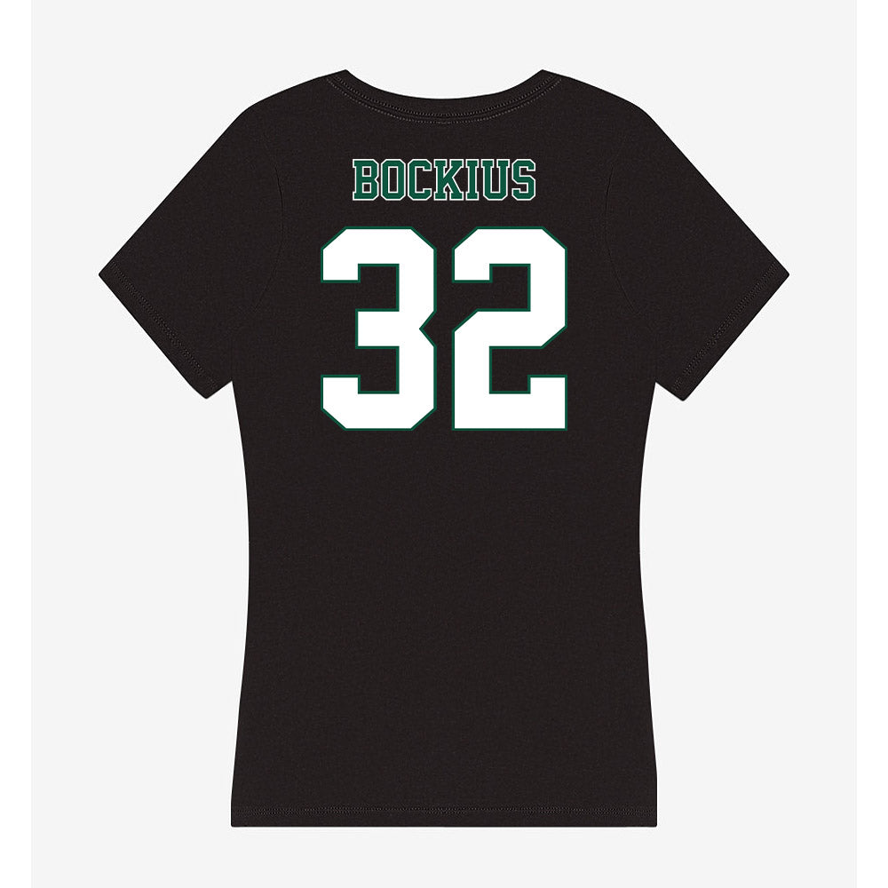 Northeastern State - NCAA Baseball : Brazen Bockius - Women's V-Neck T-Shirt-1