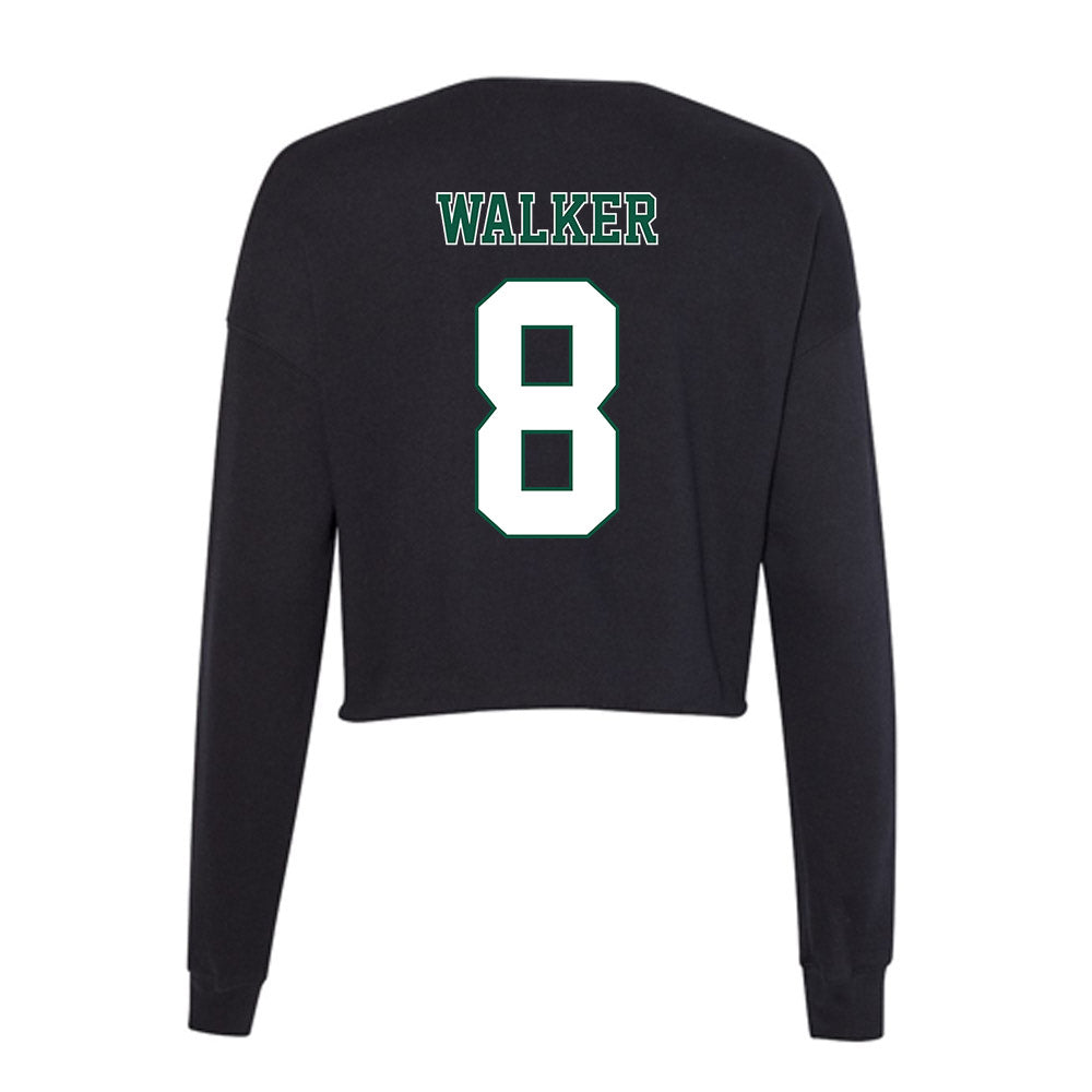 Northeastern State - NCAA Football : Khaden Walker - Women's Cropped Crew Fleece-1