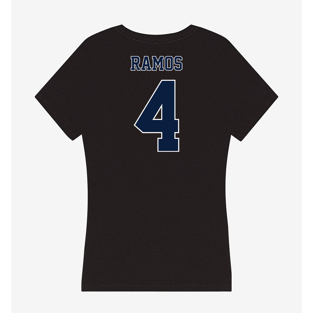 Nevada - NCAA Women's Basketball : Gabby Ramos - Women's V-Neck T-Shirt-1