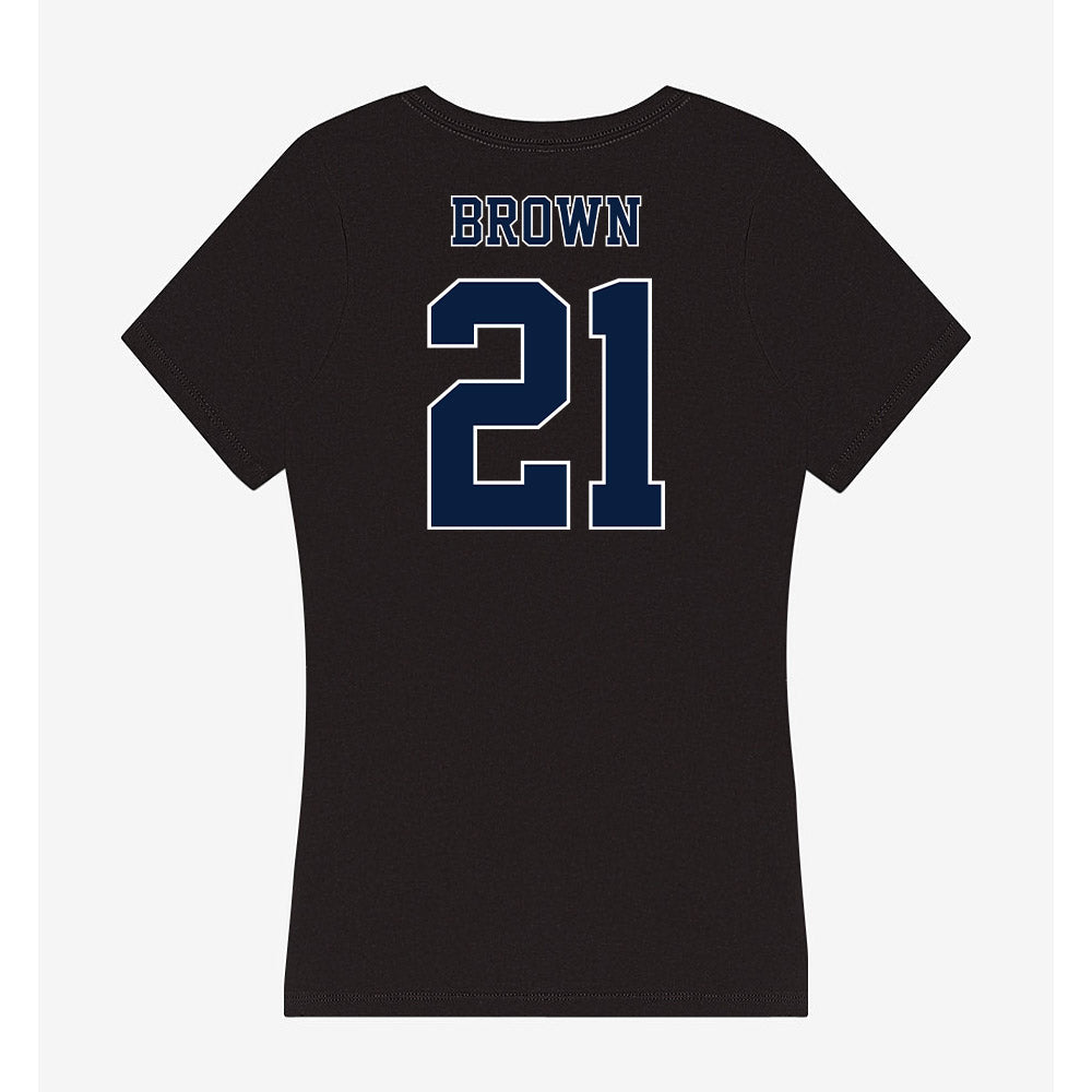 Nevada - NCAA Women's Volleyball : Haylee Brown - Women's V-Neck T-Shirt-1