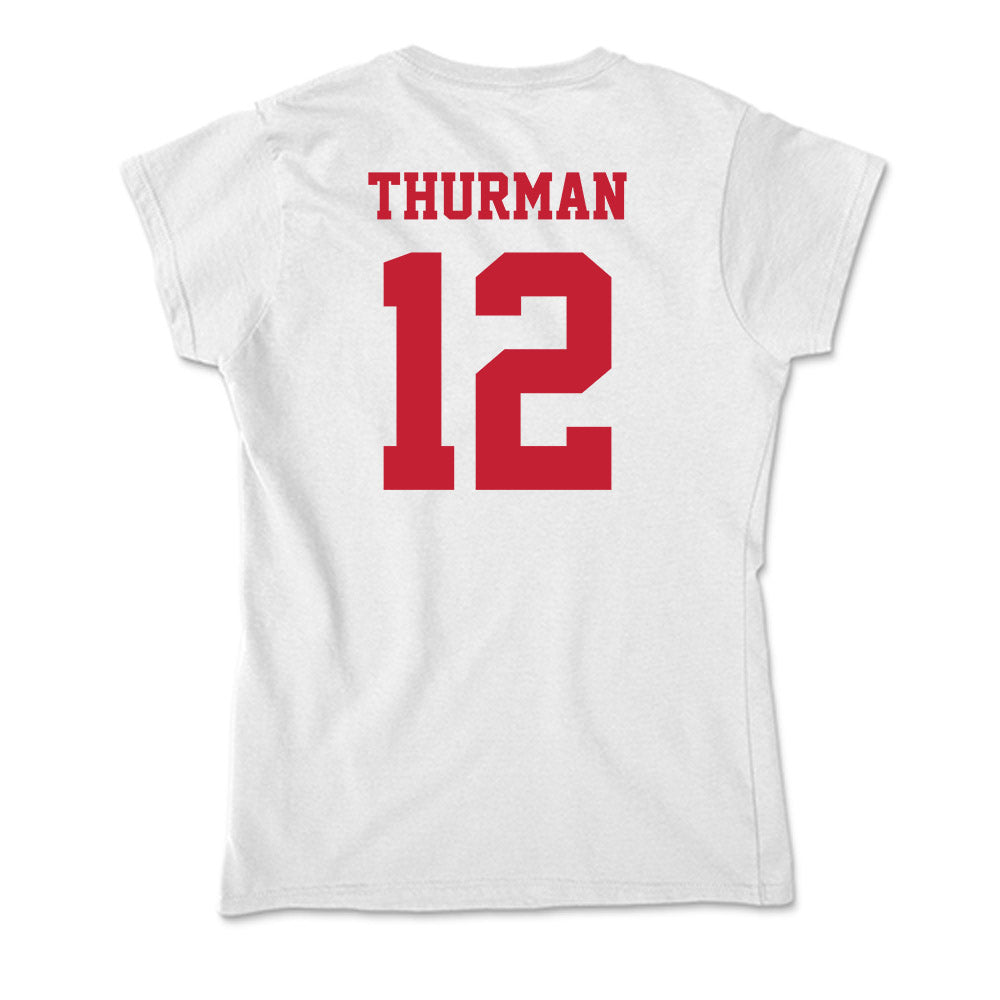 Ball State - NCAA Softball : Jordyn Thurman - Classic Shersey Soft Style Women’s T-Shirt-1