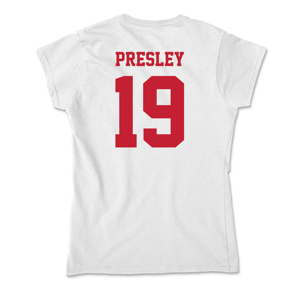 Ball State - NCAA Football : Nick Presley - Classic Shersey Soft Style Women’s T-Shirt-1