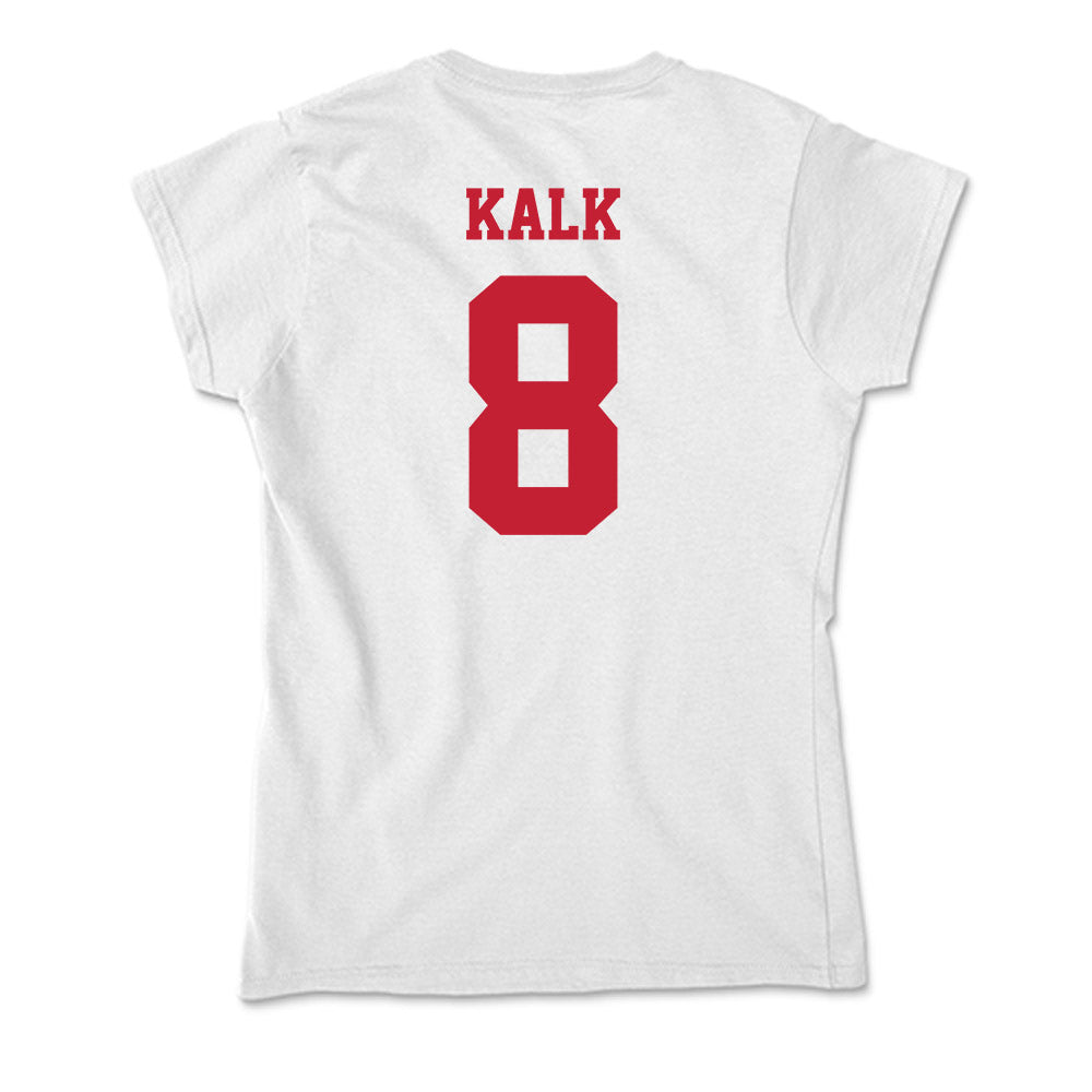 Ball State - NCAA Baseball : Max Kalk - Classic Shersey Soft Style Women’s T-Shirt-1