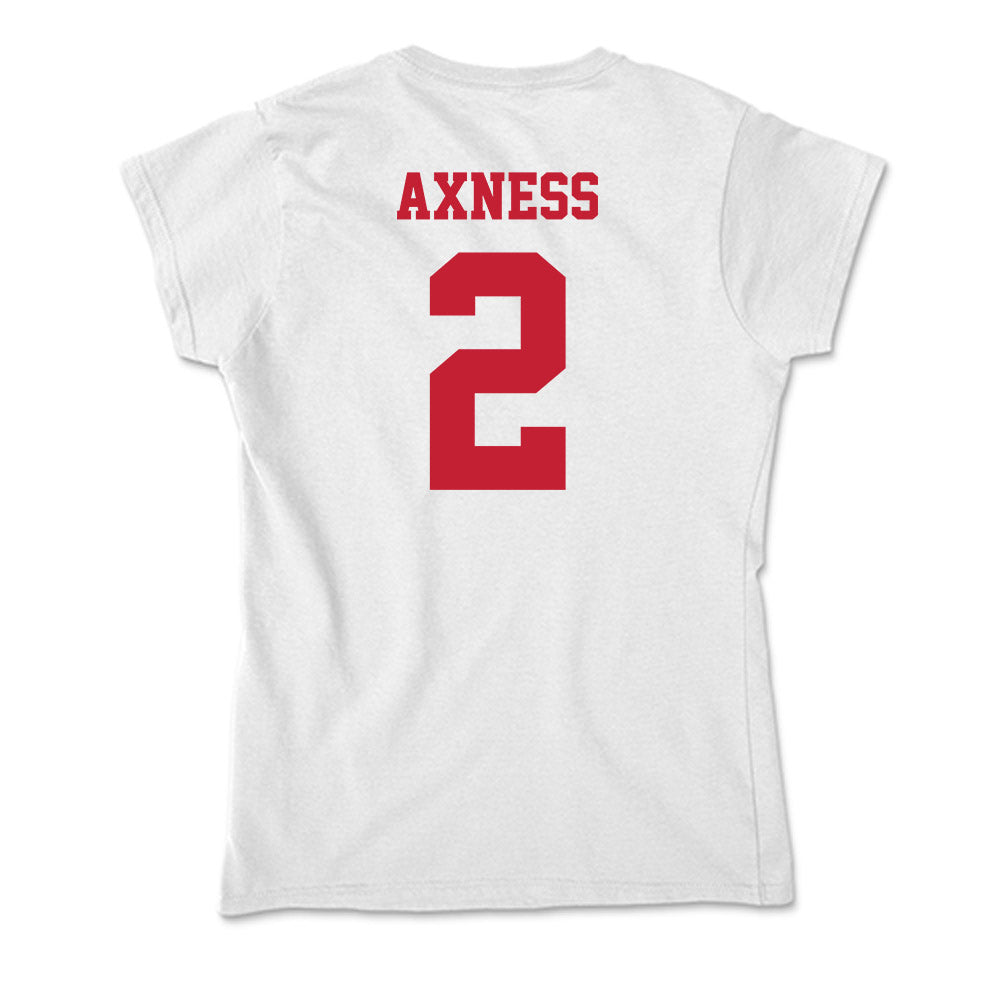 Ball State - NCAA Women's Volleyball : Reese Axness - Classic Shersey Soft Style Women’s T-Shirt-1