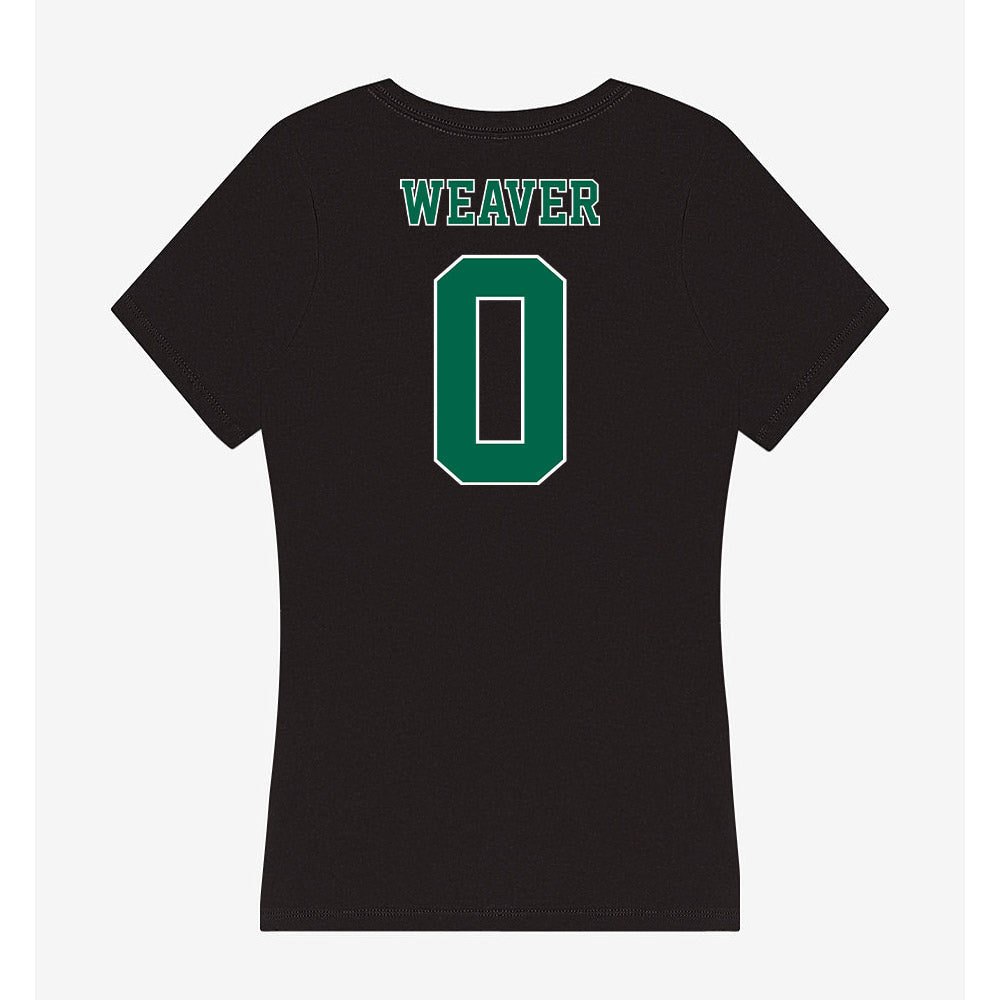 Tulane - NCAA Women's Basketball : Jordyn Weaver - Women's V-Neck T-Shirt-1