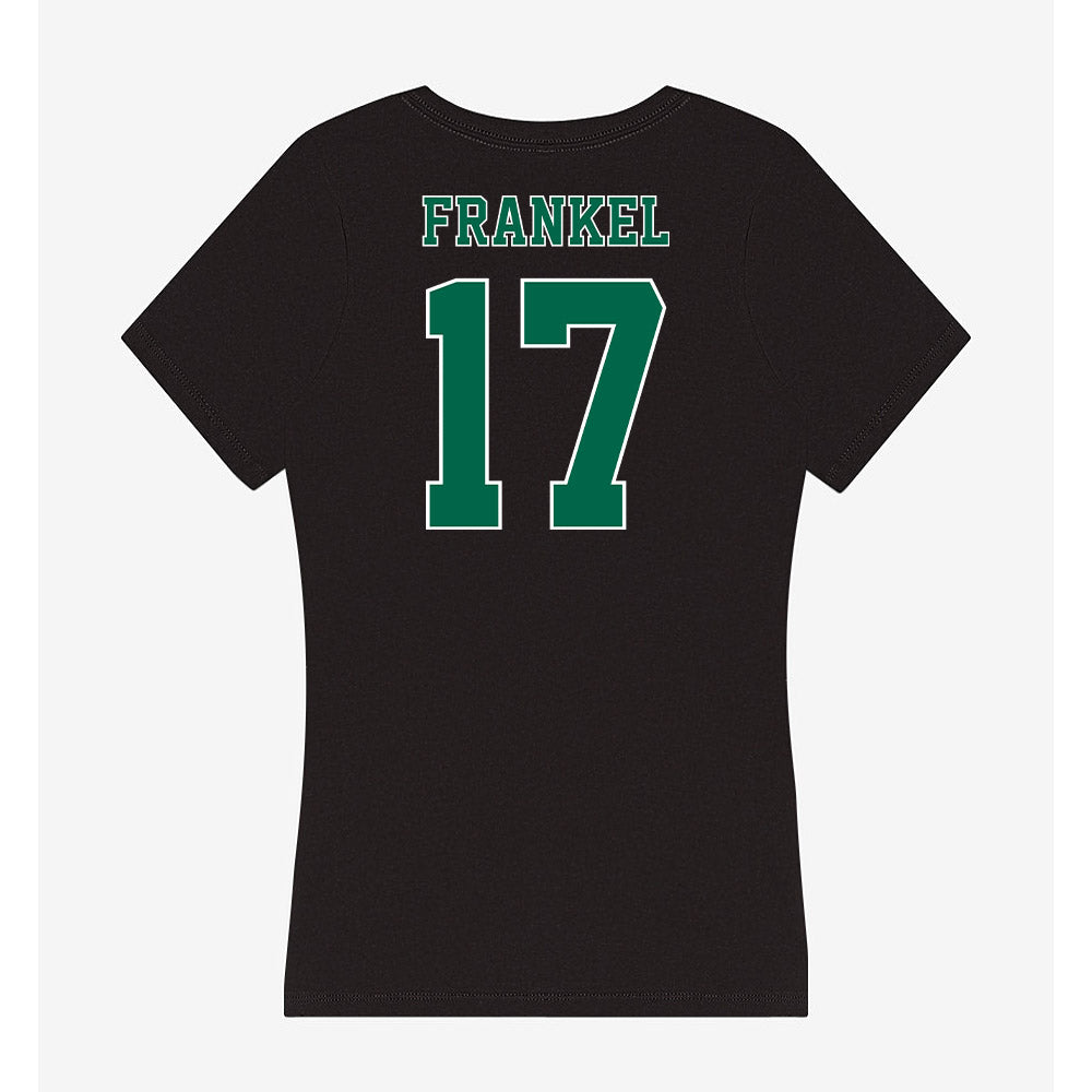 Tulane - NCAA Baseball : Jack Frankel - Women's V-Neck T-Shirt-1
