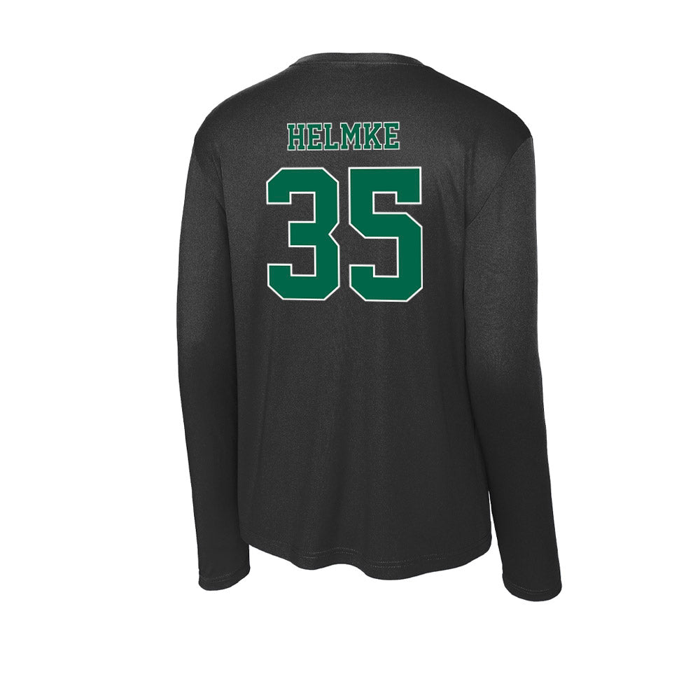 Tulane - NCAA Football : Cooper Helmke - Activewear Long Sleeve T-Shirt-1
