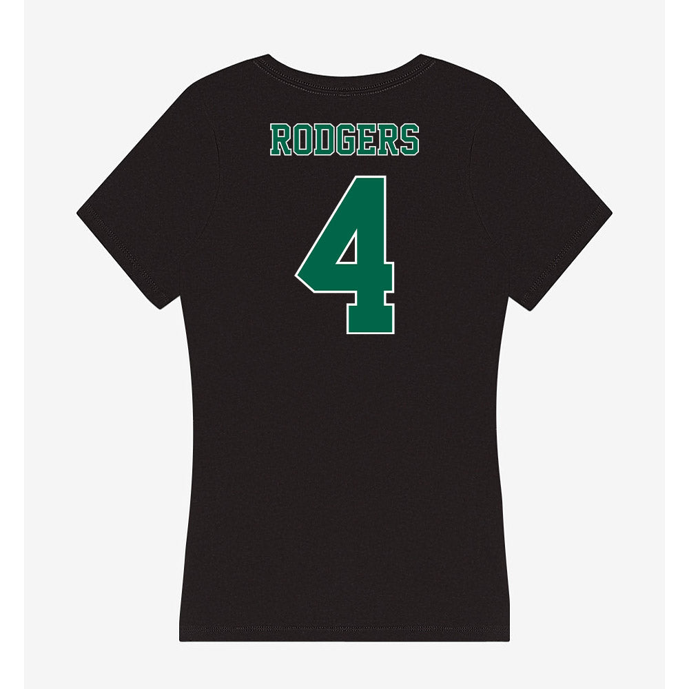 Tulane - NCAA Football : Chris Rodgers - Women's V-Neck T-Shirt-1