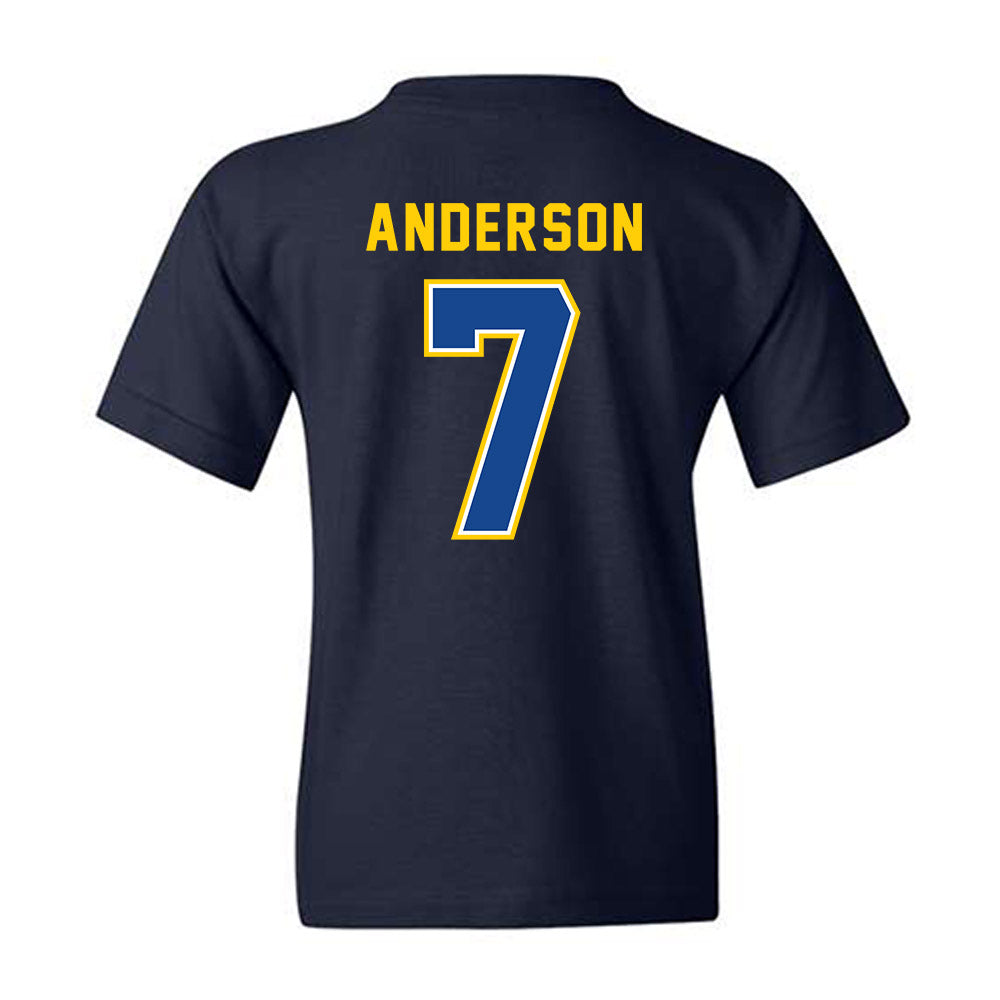 UAF - NCAA Men's Ice Hockey : Jackson Anderson - Classic Shersey Youth T-Shirt-1