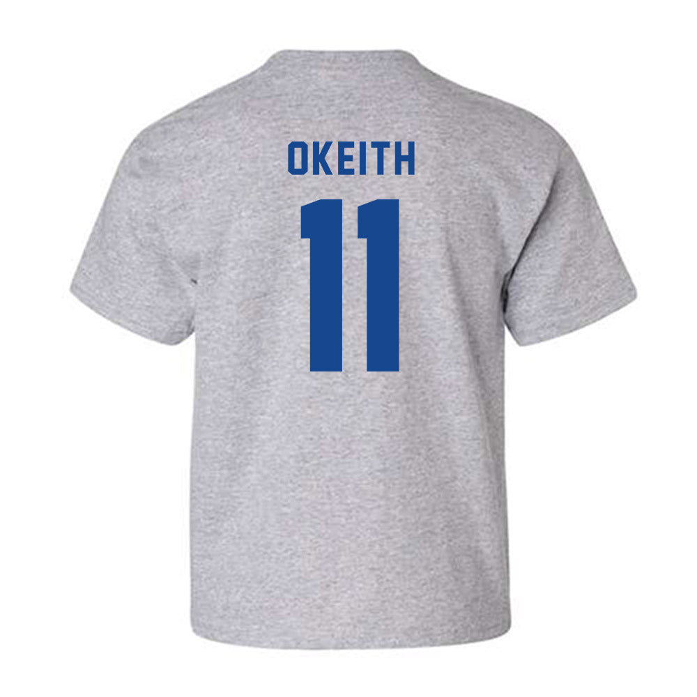 UAF - NCAA Men's Basketball : Jalai Okeith - Classic Shersey Youth T-Shirt-1