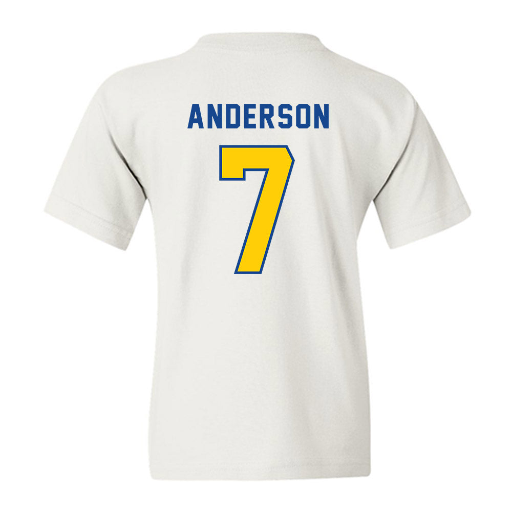 UAF - NCAA Men's Ice Hockey : Jackson Anderson - Classic Shersey Youth T-Shirt-1