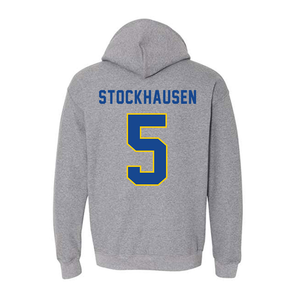 UAF - NCAA Men's Basketball : Marcus Stockhausen - Classic Shersey Hooded Sweatshirt-1