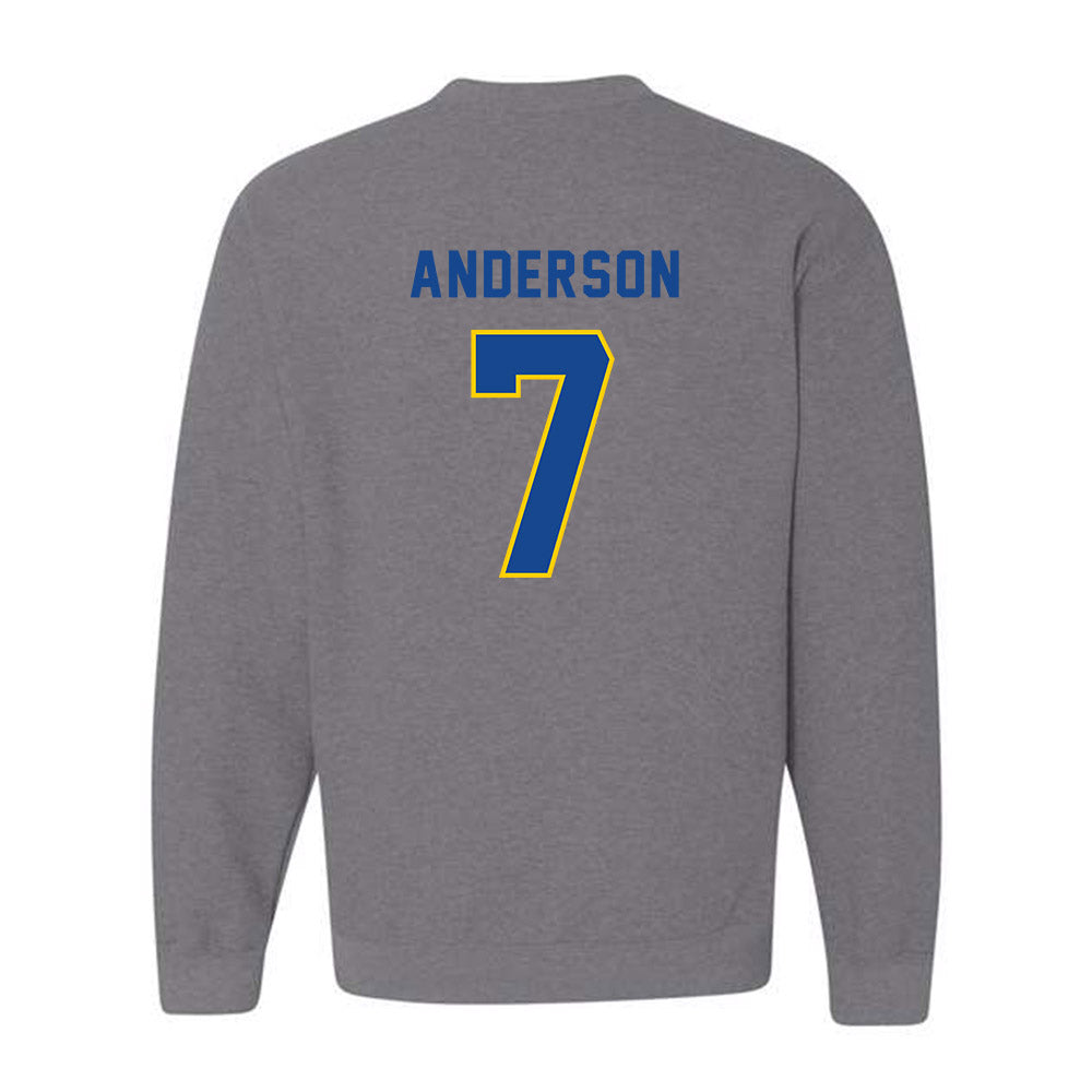 UAF - NCAA Men's Ice Hockey : Jackson Anderson - Classic Shersey Crewneck Sweatshirt-1