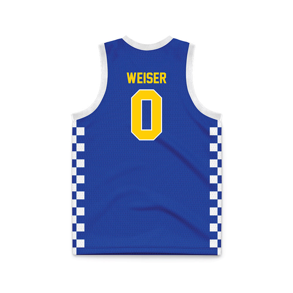UAF - NCAA Men's Basketball : Tariq Weiser - Basketball Jersey-1