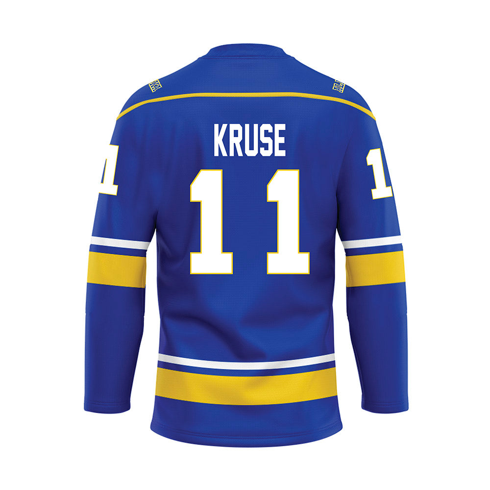 UAF - NCAA Men's Ice Hockey : Haden Kruse - Hockey Jersey-1