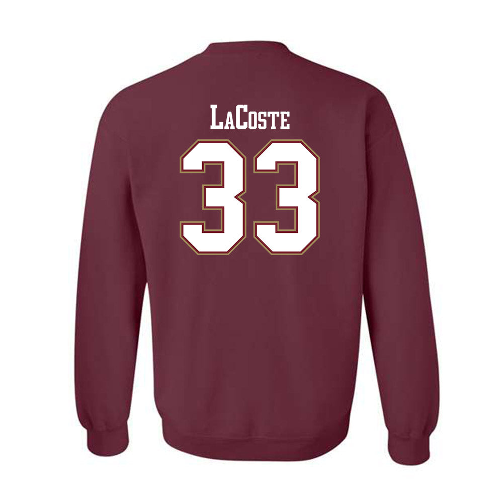 Charleston - NCAA Baseball : Alex LaCoste - Crewneck Sweatshirt-1