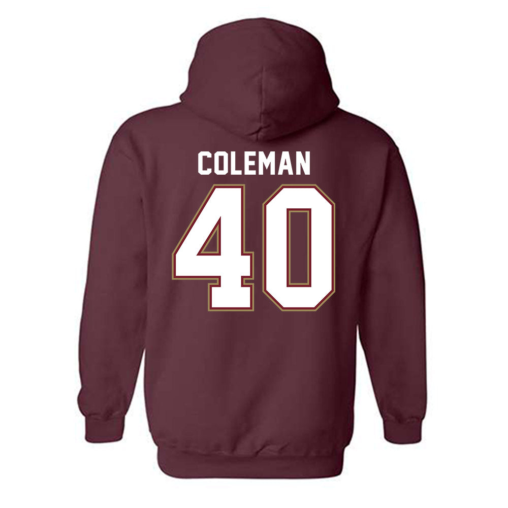 Charleston - NCAA Baseball : Walker Coleman - Hooded Sweatshirt-1