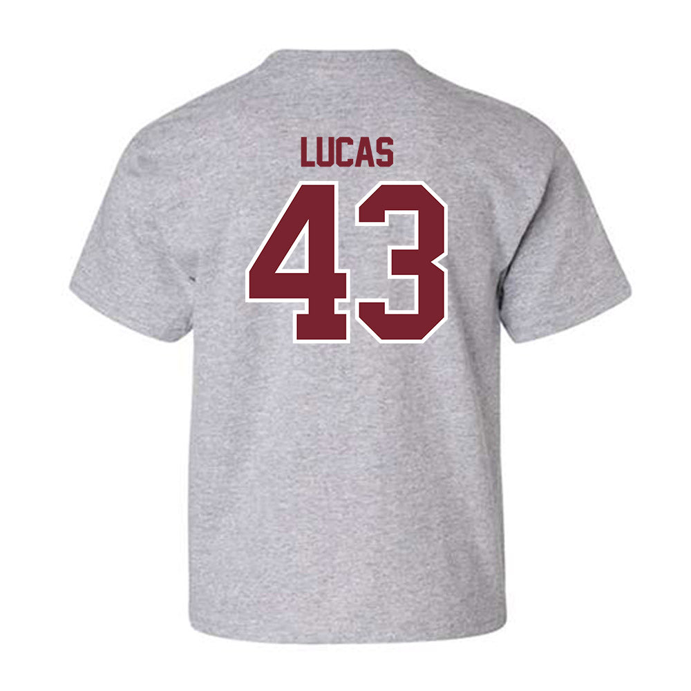 Charleston - NCAA Baseball : Asher Lucas - Youth T-Shirt-1