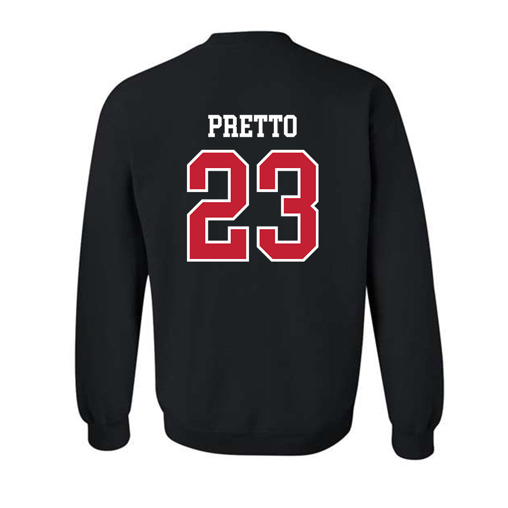 Northern Illinois - NCAA Football : Marc Pretto - Crewneck Sweatshirt-1