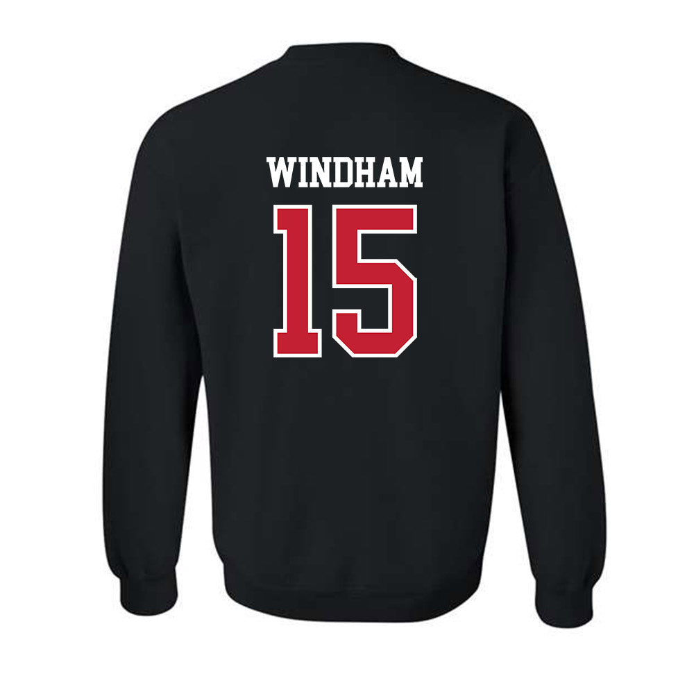 Northern Illinois - NCAA Football : Broderick Windham - Crewneck Sweatshirt-1