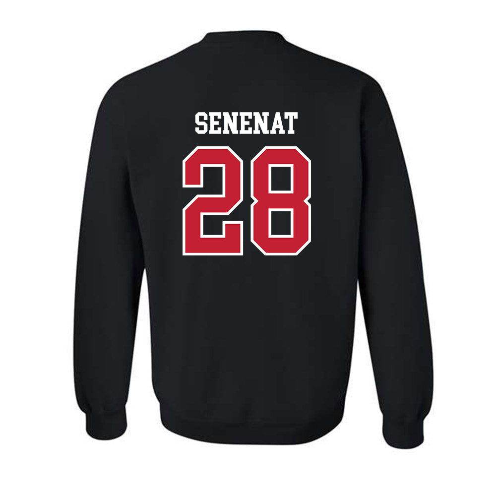 Northern Illinois - NCAA Football : Samir Senenat - Crewneck Sweatshirt-1