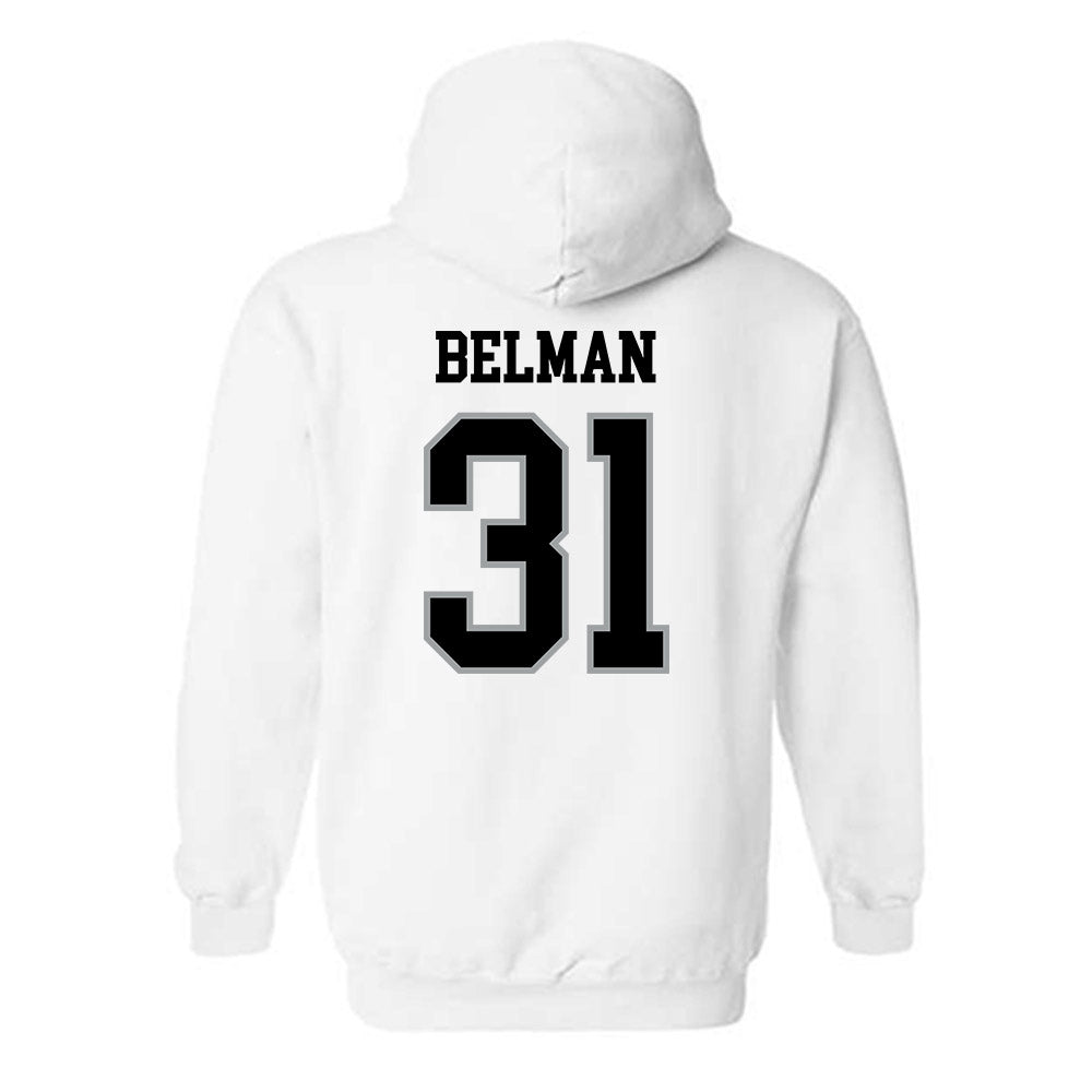 Northern Illinois - NCAA Football : Owen Belman - Classic Shersey Hooded Sweatshirt-1