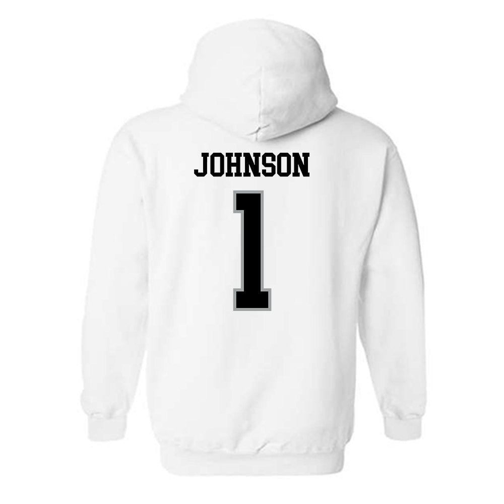 Northern Illinois - NCAA Football : Telly Johnson - Classic Shersey Hooded Sweatshirt-1