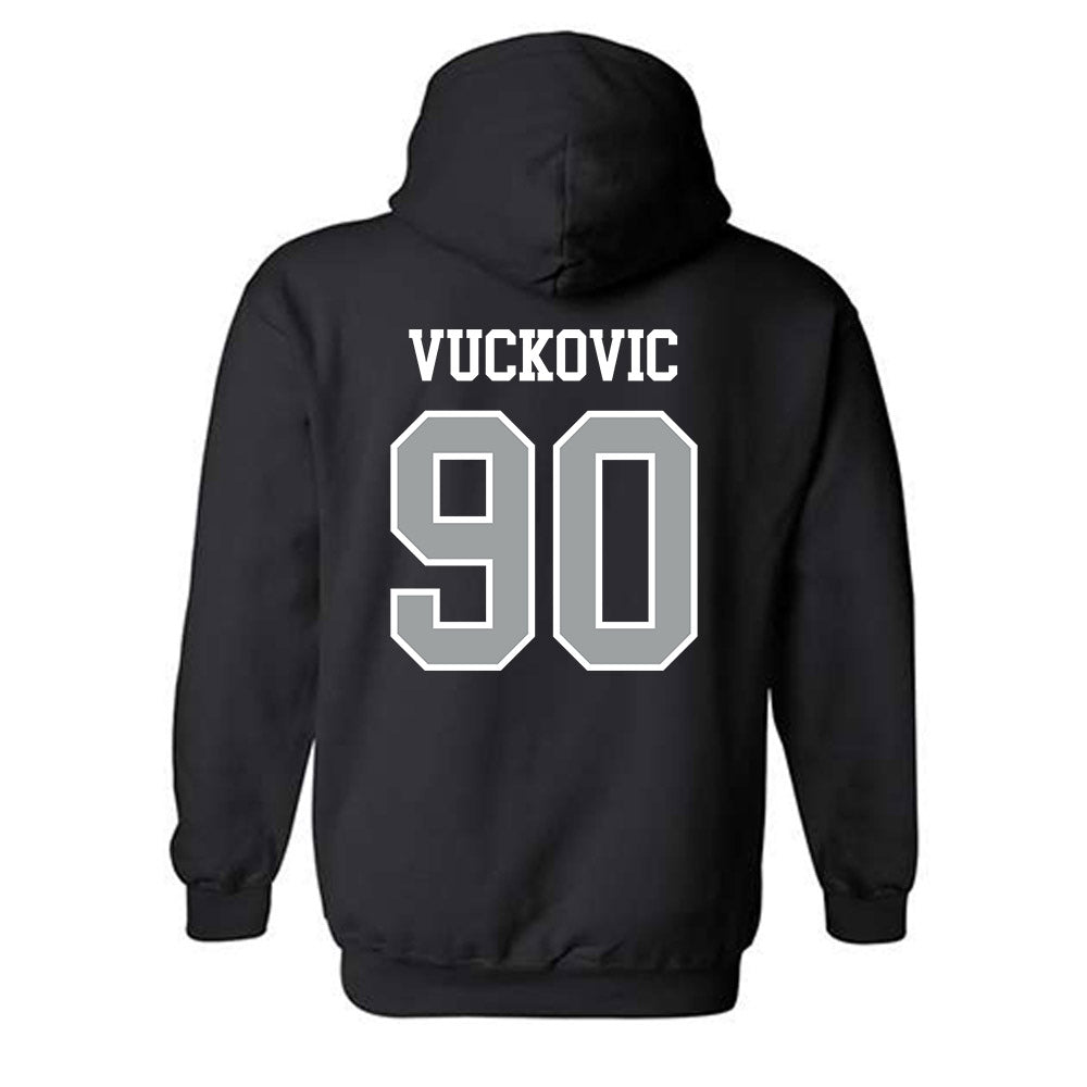Northern Illinois - NCAA Football : Danny Vuckovic - Classic Shersey Hooded Sweatshirt-1