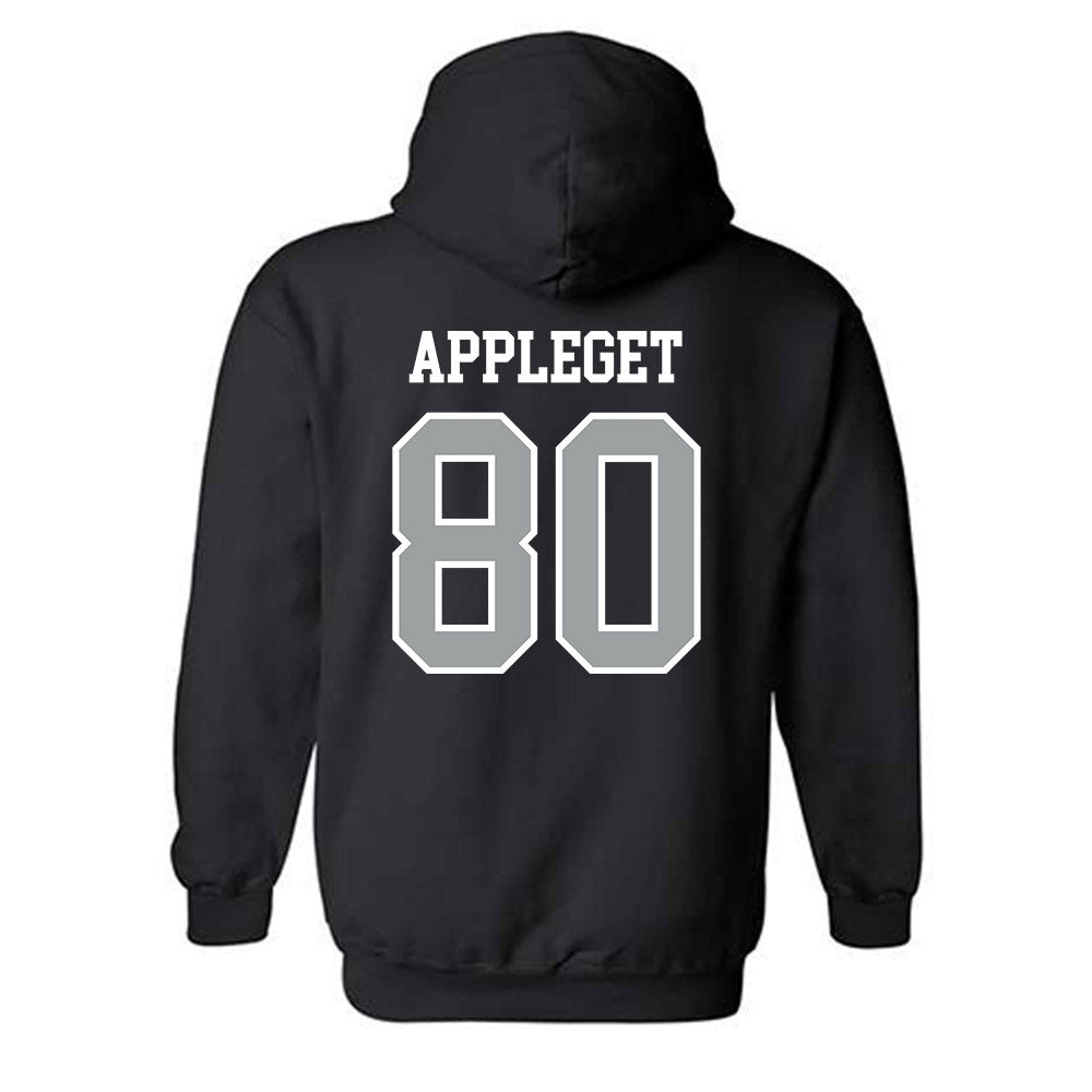 Northern Illinois - NCAA Football : Jake Appleget - Classic Shersey Hooded Sweatshirt-1