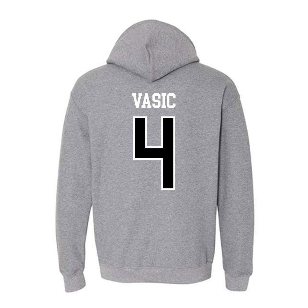 Northern Illinois - NCAA Men's Soccer : Luka Vasic - Hooded Sweatshirt-1