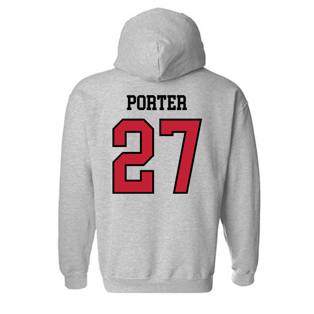 Northern Illinois - NCAA Football : Trey Porter - Classic Shersey Hooded Sweatshirt-1