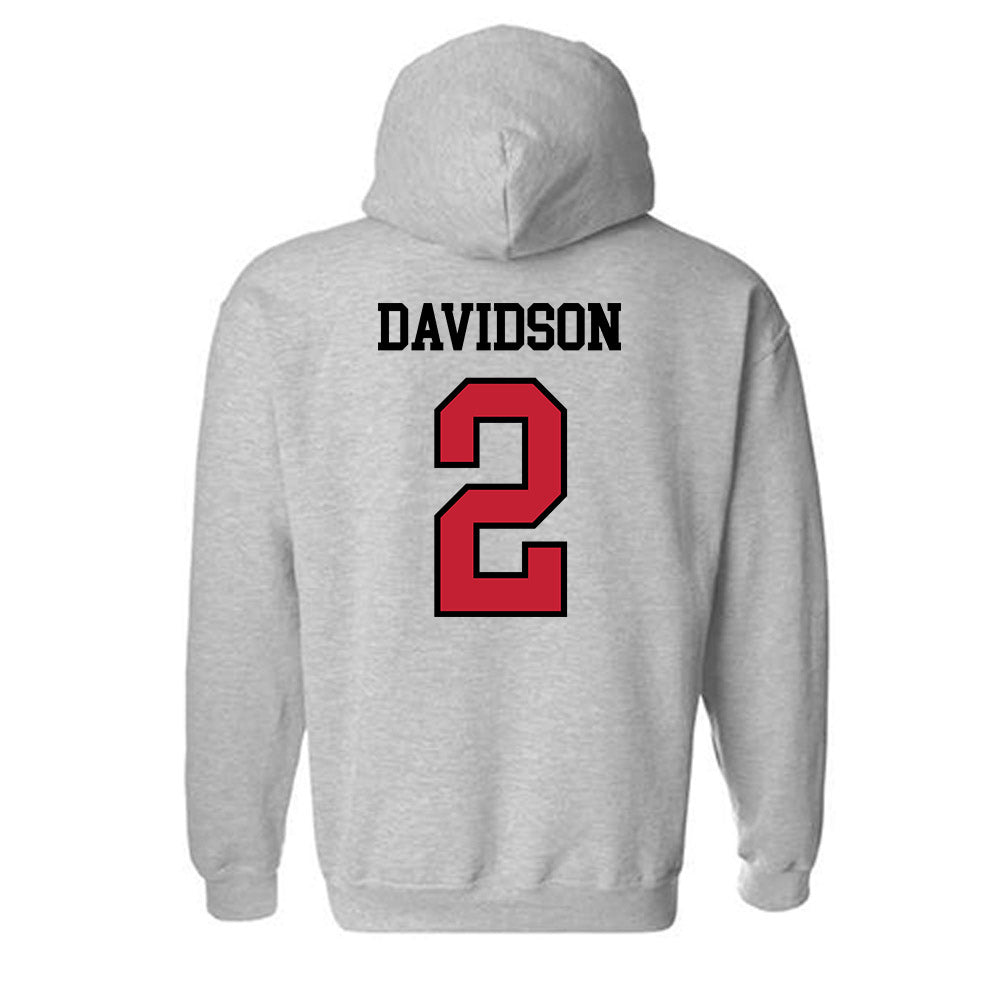 Northern Illinois - NCAA Football : Brady Davidson - Classic Shersey Hooded Sweatshirt-1