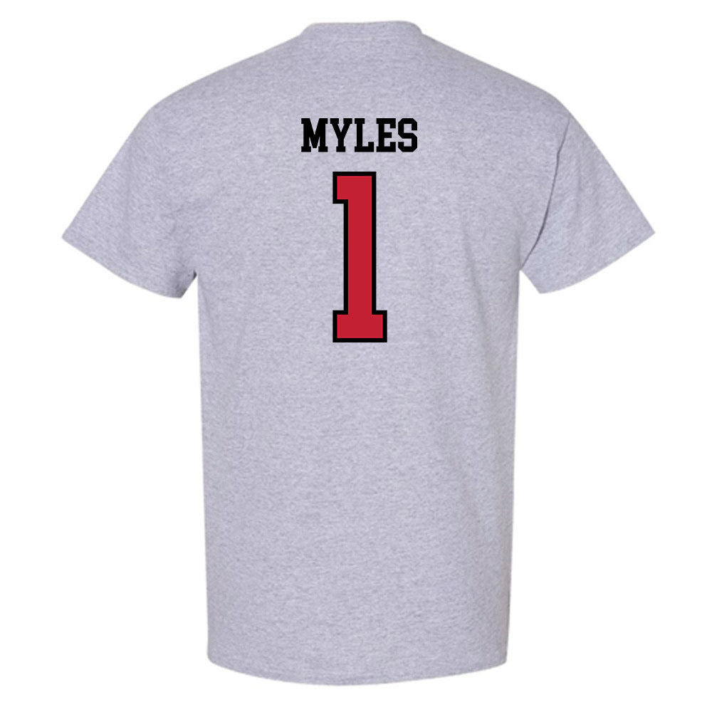 Northern Illinois - NCAA Football : Ty Myles - Classic Shersey T-Shirt-1