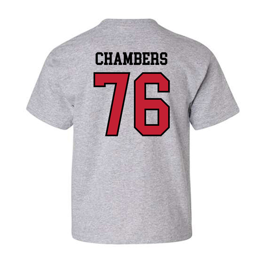Northern Illinois - NCAA Football : Tyler Chambers - Classic Shersey Youth T-Shirt-1