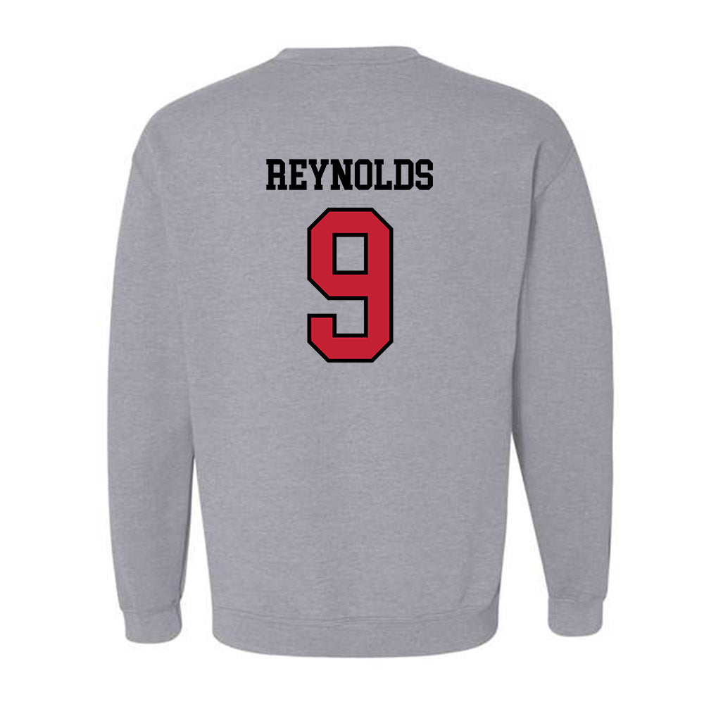 Northern Illinois - NCAA Football : Dev'ion Reynolds - Classic Shersey Crewneck Sweatshirt-1