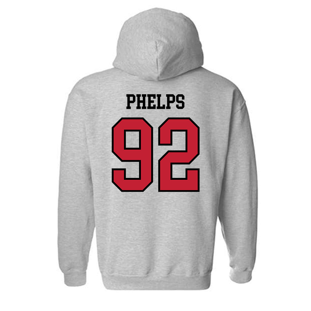 Northern Illinois - NCAA Football : Tanner Phelps - Classic Shersey Hooded Sweatshirt-1