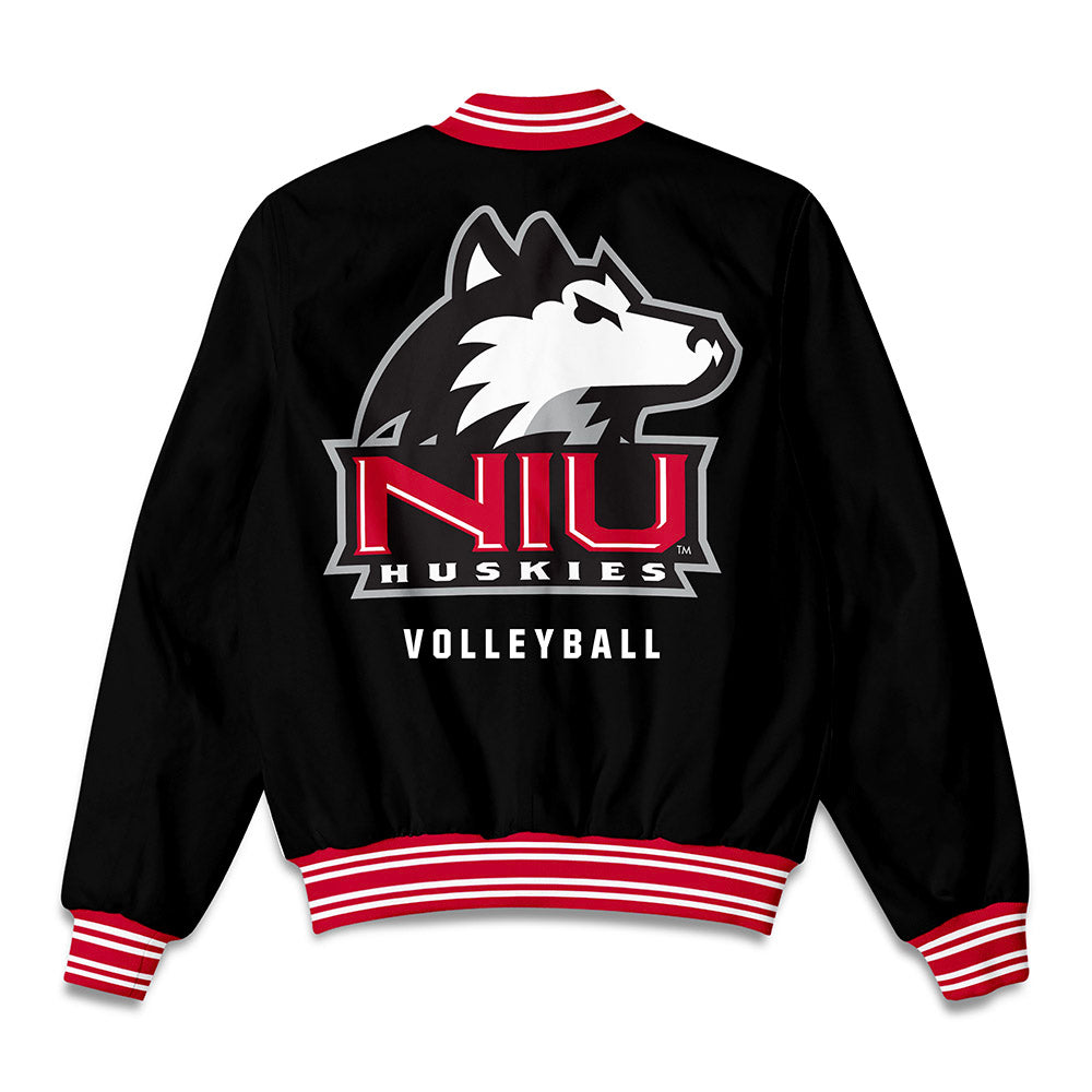 Northern Illinois - NCAA Women's Volleyball : Naomi Dowd - Bomber Jacket-1