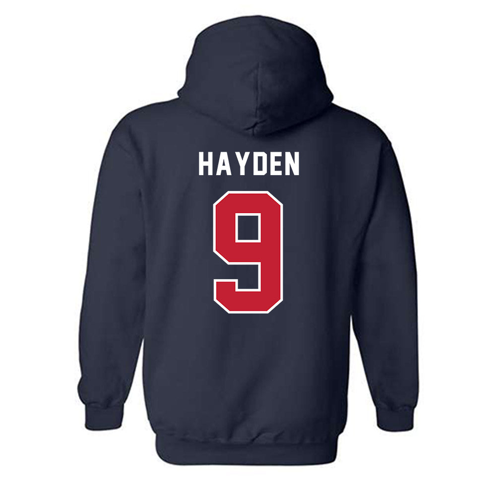 Richmond - NCAA Men's Lacrosse : Cole Hayden - Classic Shersey Hooded Sweatshirt-1