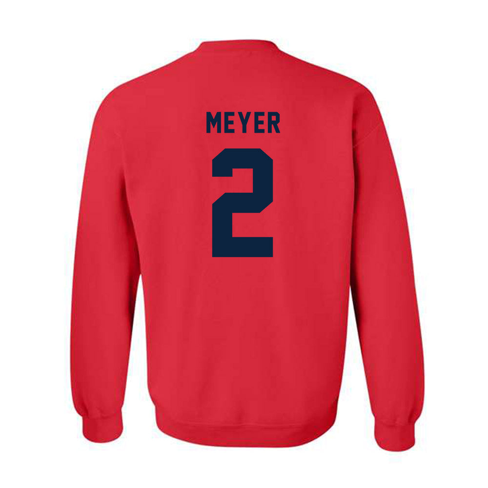 Richmond - NCAA Men's Lacrosse : Luke Meyer - Classic Shersey Crewneck Sweatshirt-1