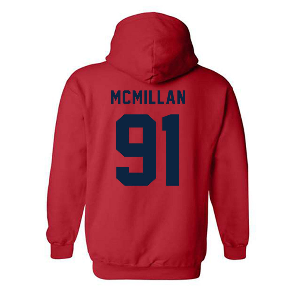 Richmond - NCAA Football : Elijah McMillan - Classic Shersey Hooded Sweatshirt-1