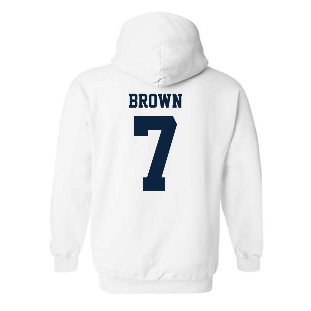 Richmond - NCAA Football : Jamaal Brown - Classic Shersey Hooded Sweatshirt-1
