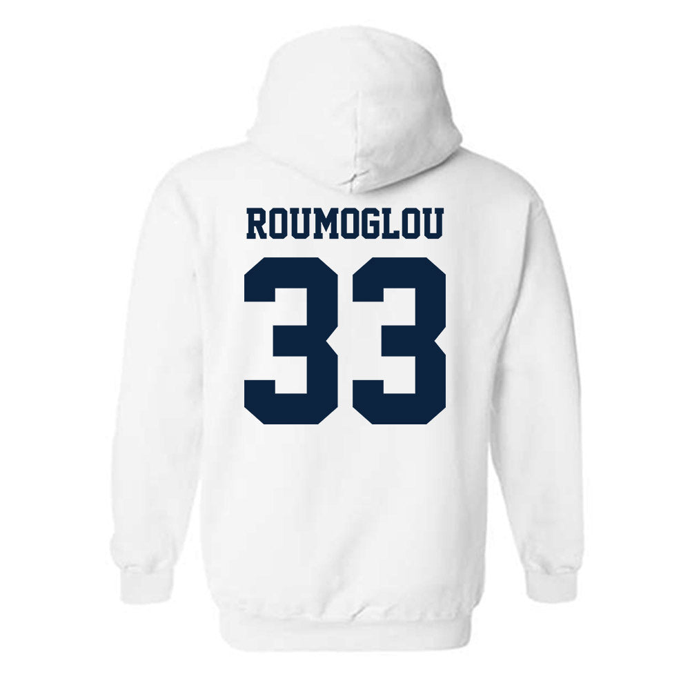 Richmond - NCAA Men's Basketball : Apostolos Roumoglou - Classic Shersey Hooded Sweatshirt-1