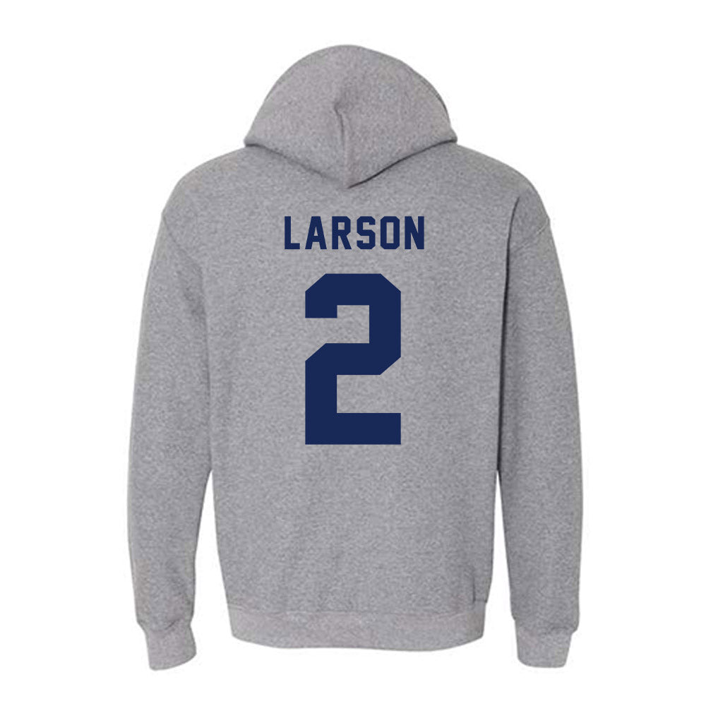 Richmond - NCAA Baseball : Connor Larson - Classic Shersey Hooded Sweatshirt-1