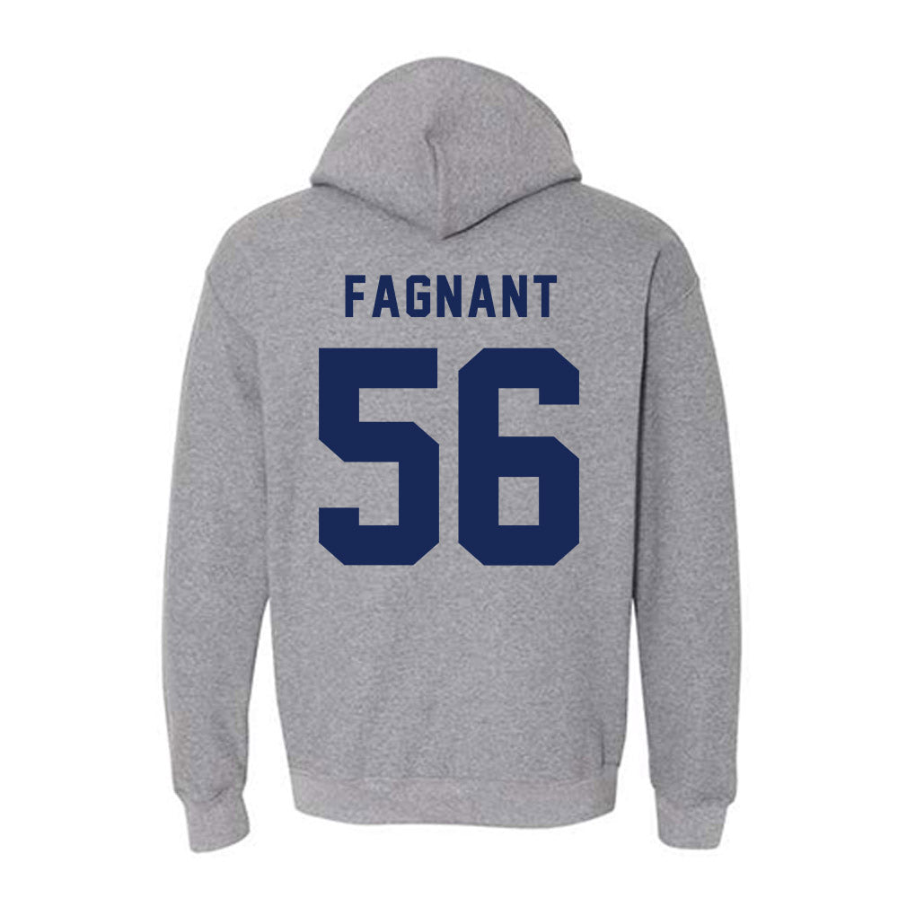 Richmond - NCAA Baseball : James Fagnant - Classic Shersey Hooded Sweatshirt-1