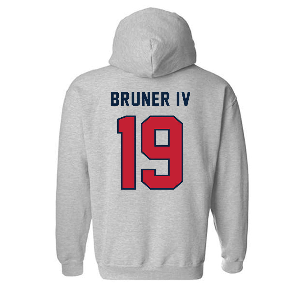 Richmond - NCAA Football : Lee Bruner IV - Classic Shersey Hooded Sweatshirt-1